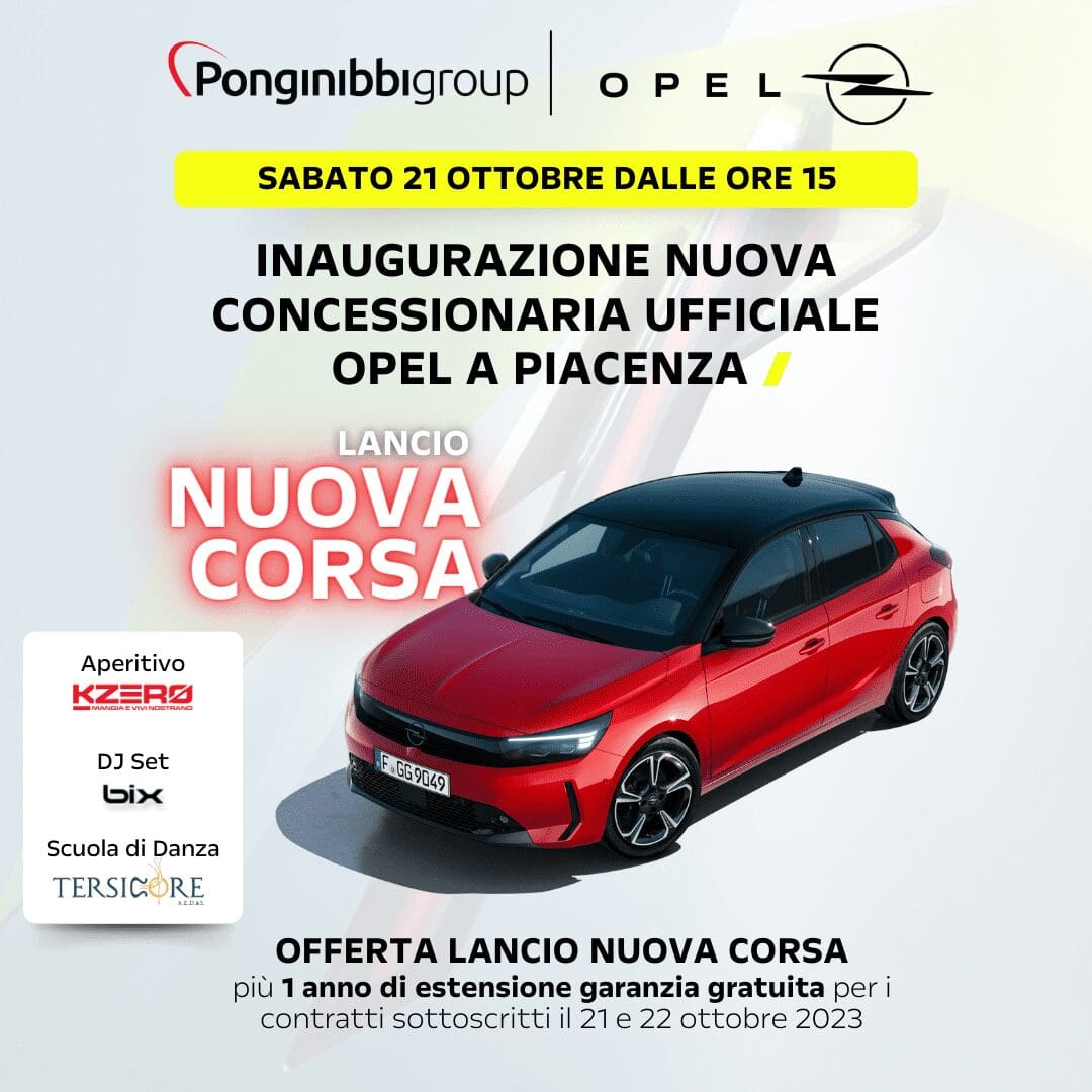 evento inaugurazione opel