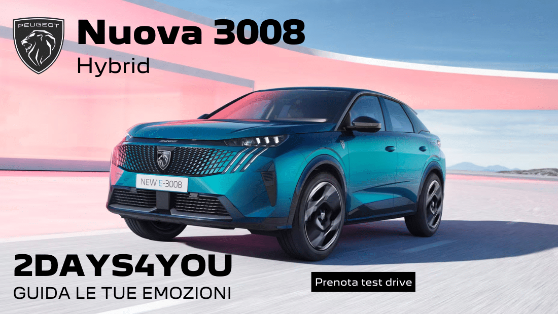 nuova peugeot 3008 long test drive a piacenza da ponginibbi