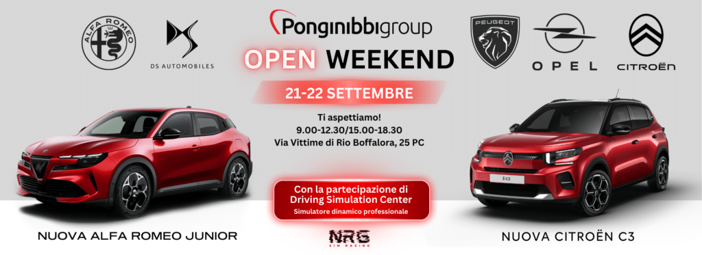 header open weekend settembre da ponginibbi