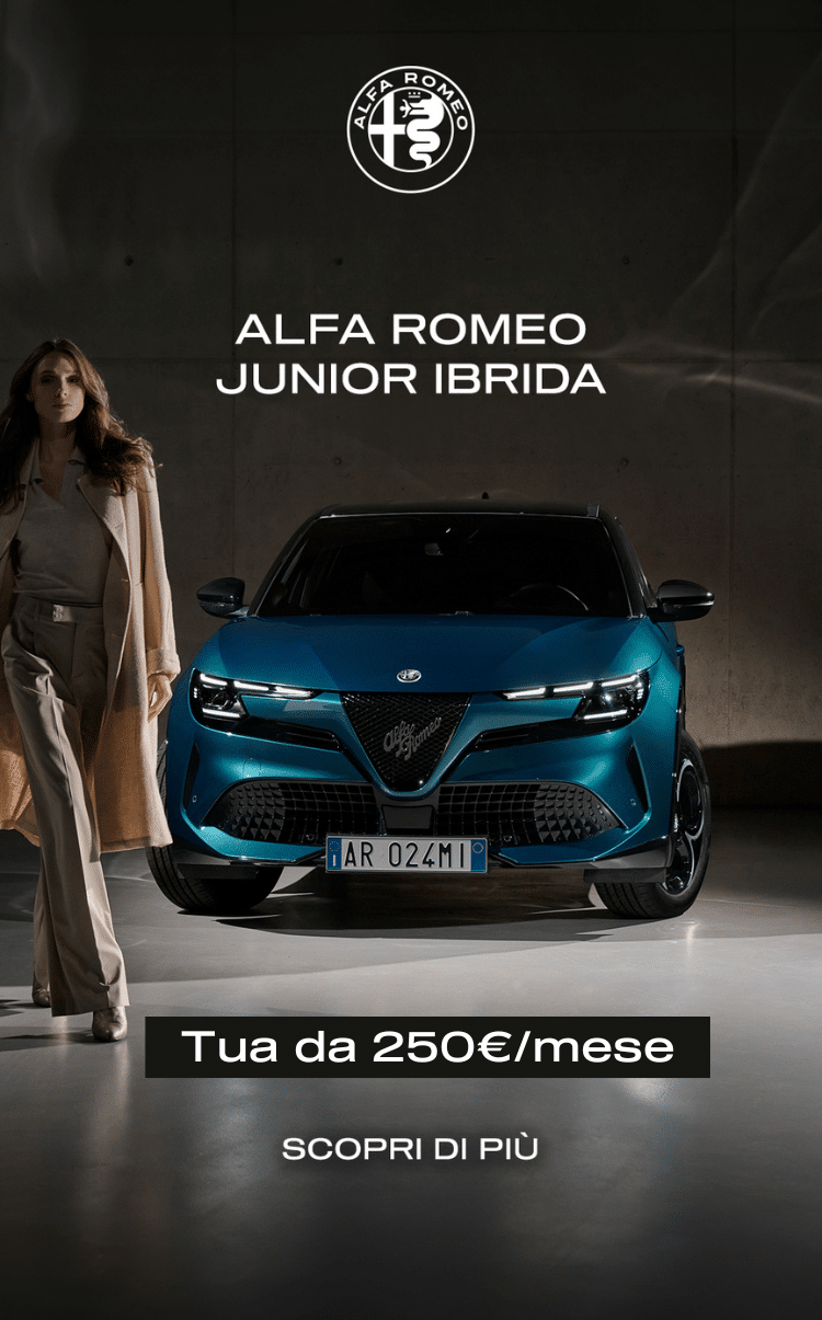 nuova alfa romeo junior promozione da Ponginibbi Group piacenza