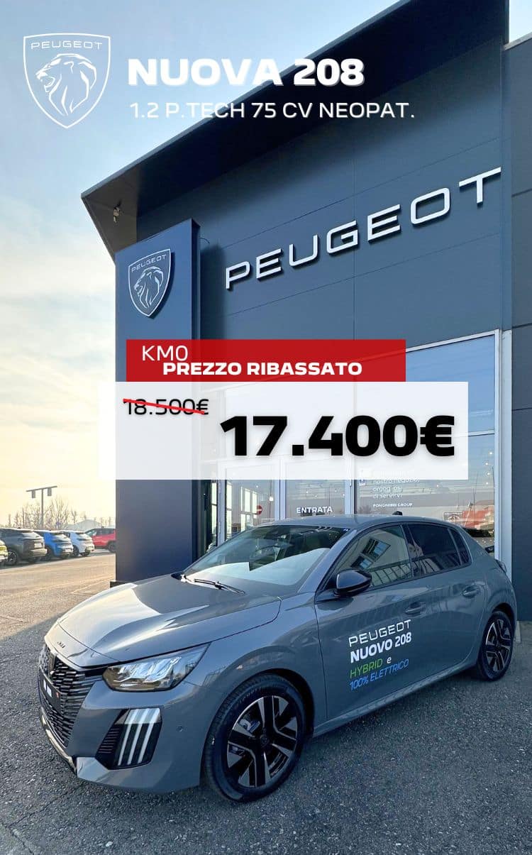 promo km0 208 da ponginibbi piacenza